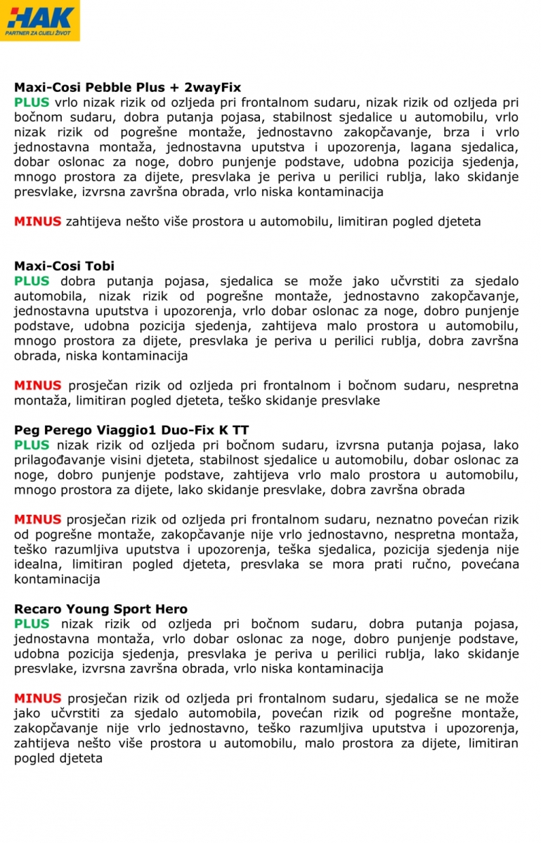 Prilog detaljni prikaz testa autosjedalica 2015 II-5  